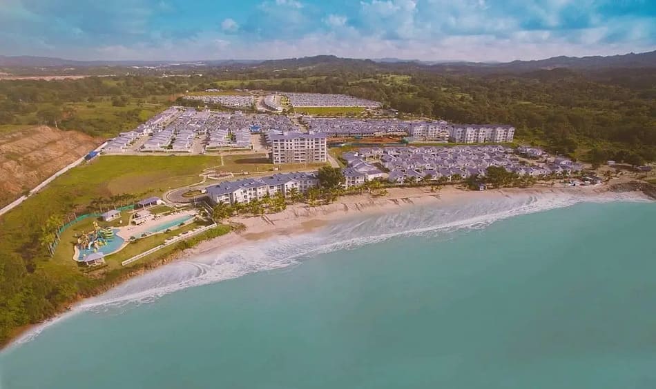 casas de playa frente al mar