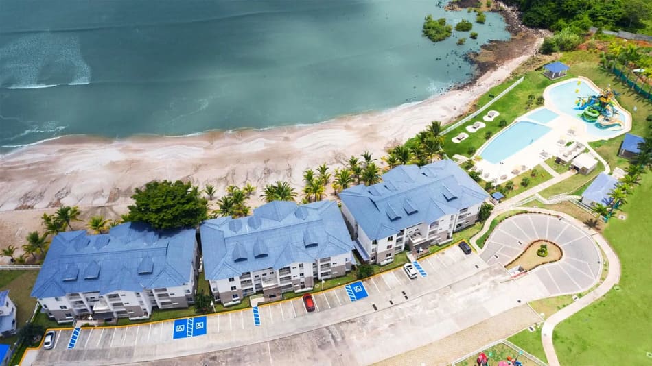 casas de playa frente al mar