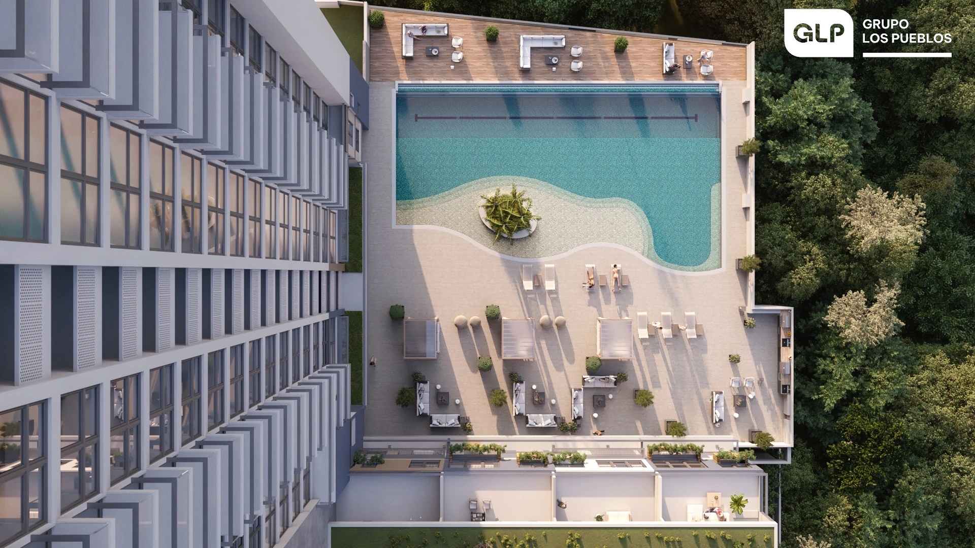 apartamentos con vista al golf