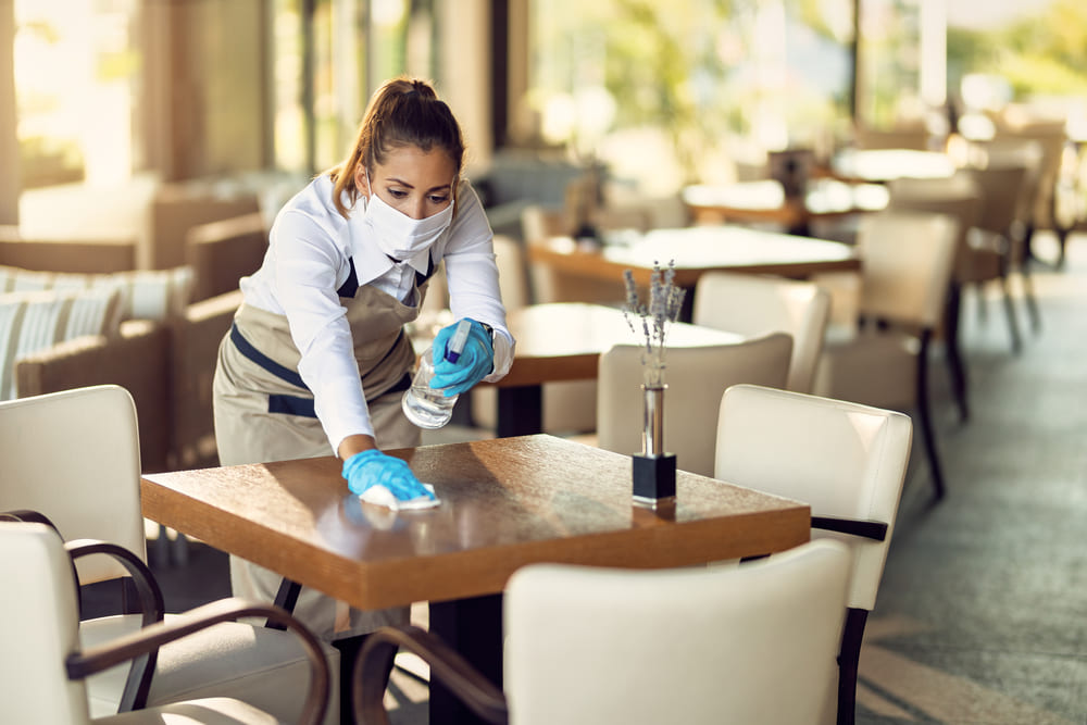 Limpieza profesional en restaurantes