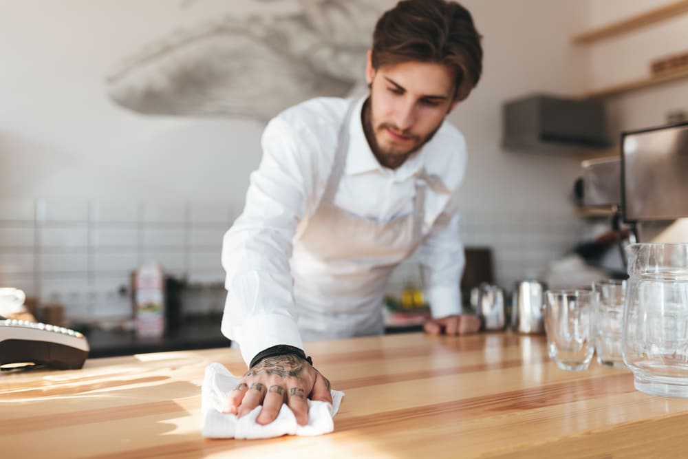 Limpieza profesional en restaurantes