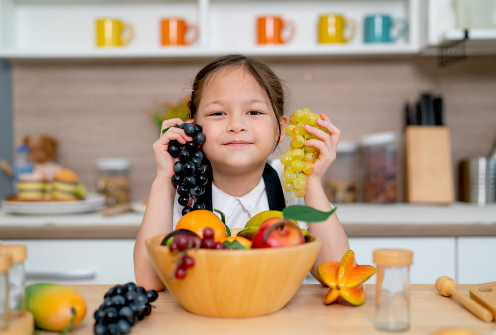 nutrición saludable para niños preescolares