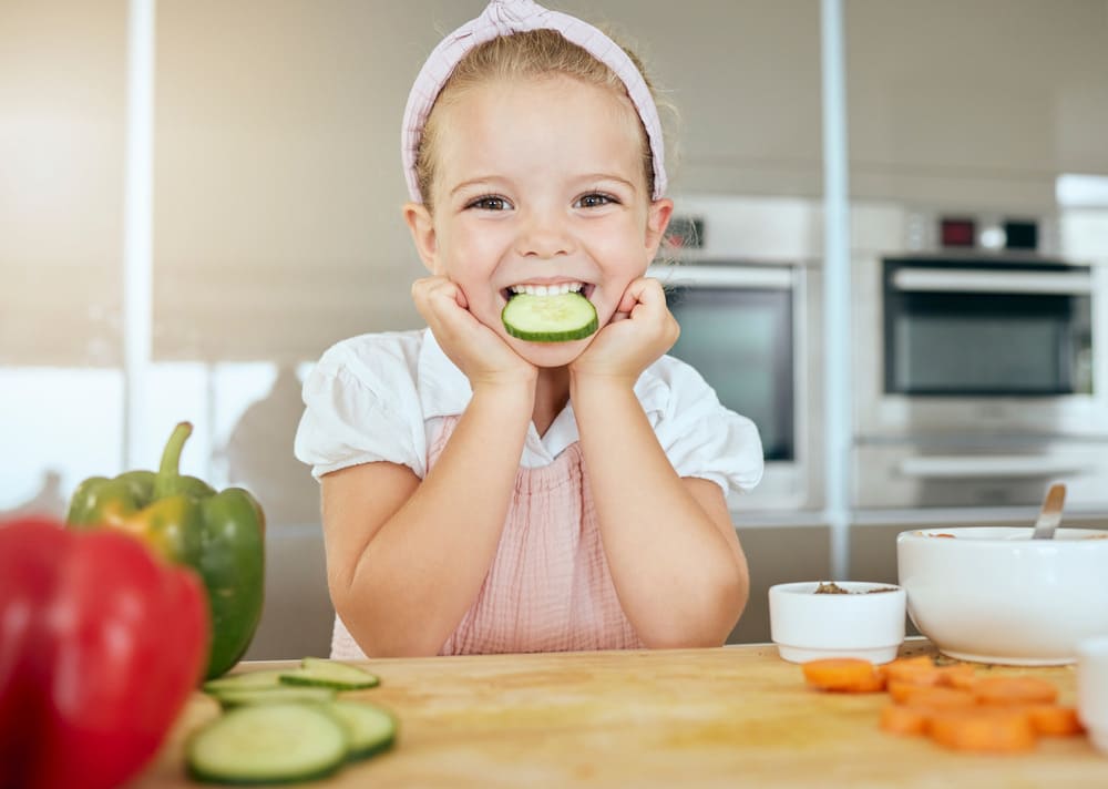 nutrición saludable para niños preescolares