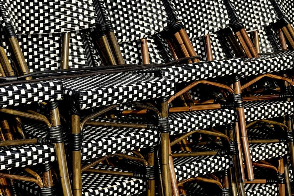 muebles plásticos ratán