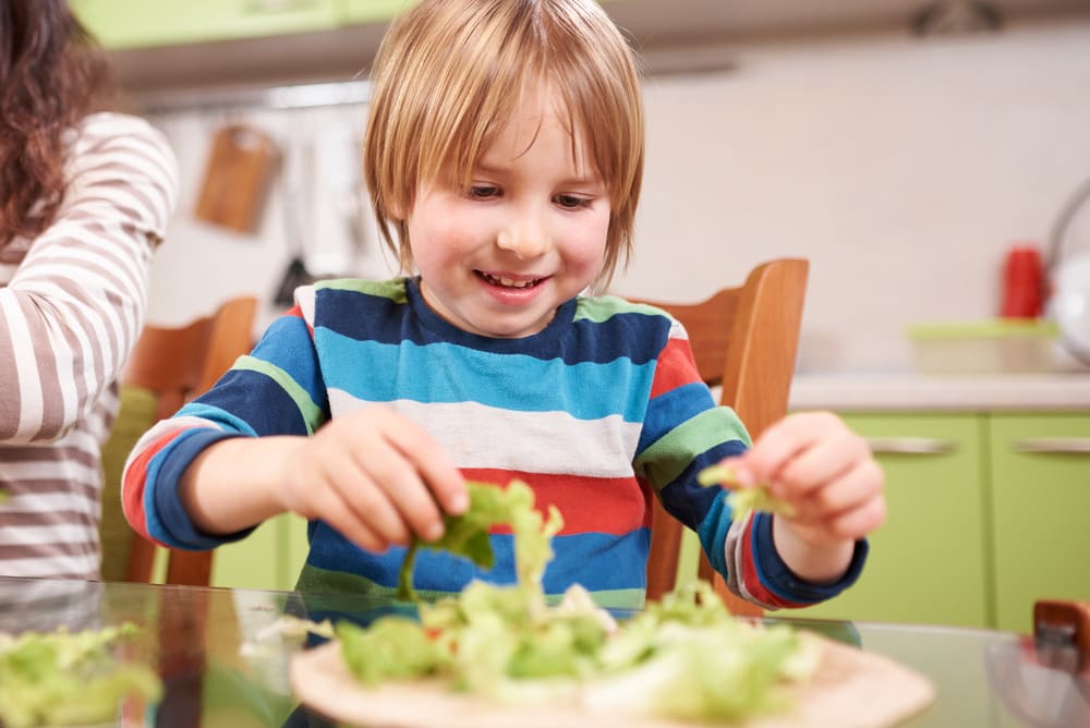 alimentación para niños preescolares