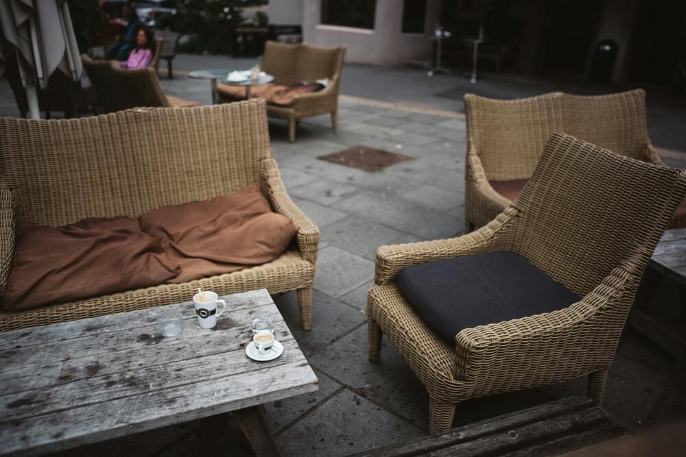 muebles de ratán