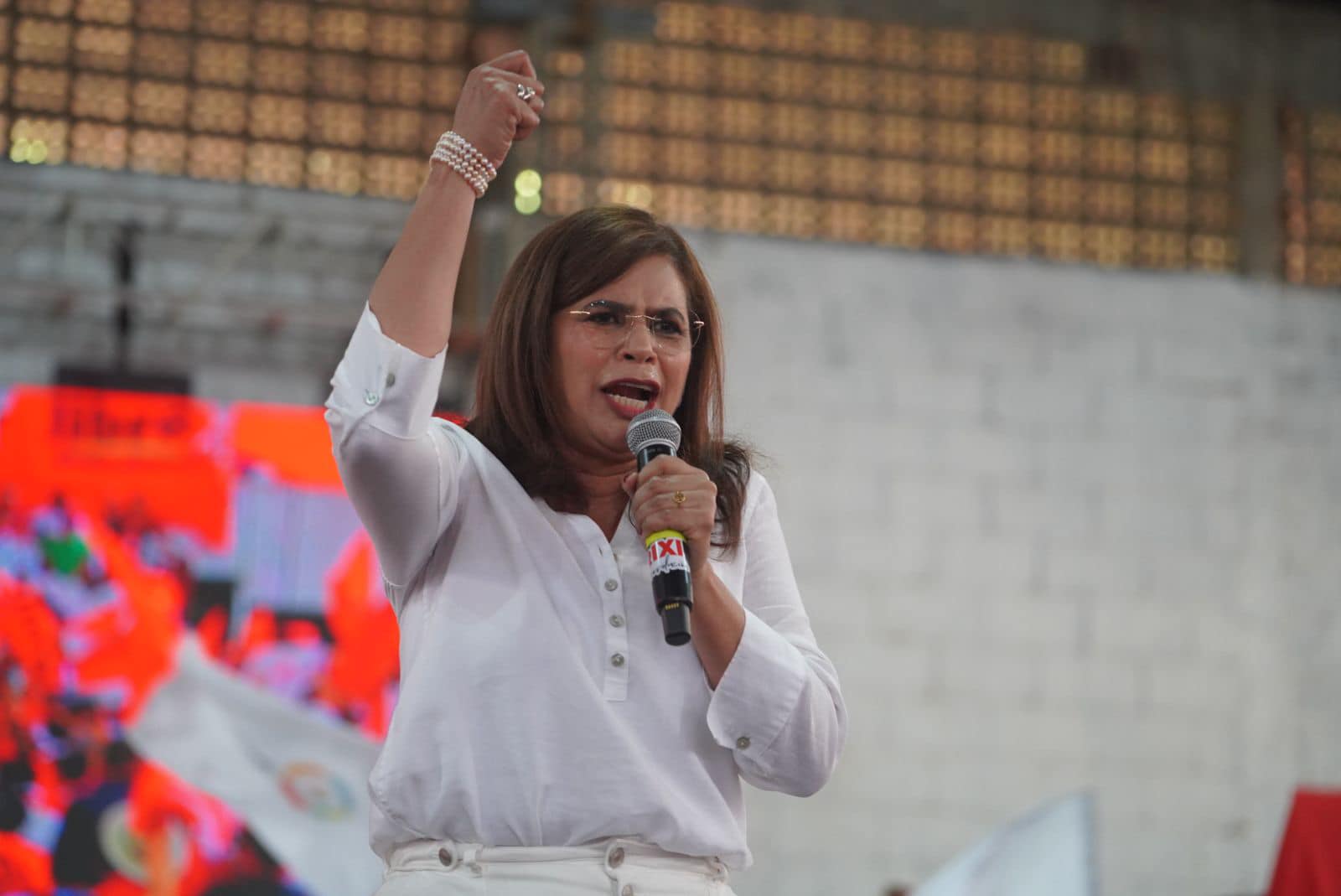 Rixi Moncada y LIBRE