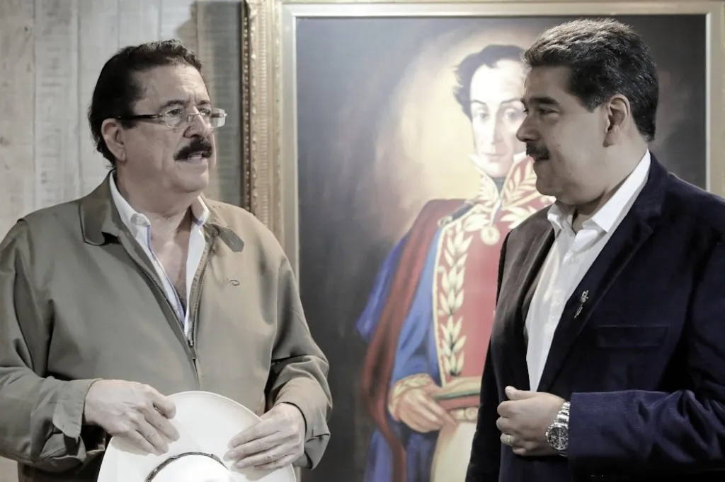 Relación entre LIBRE y Nicolás Maduro