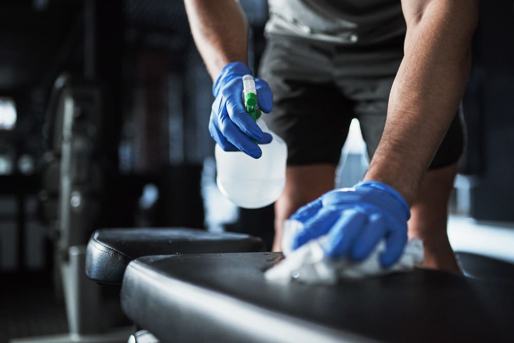 limpieza de gimnasios