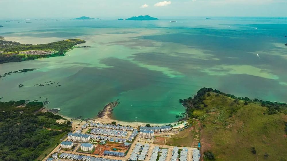 casas junto al mar en panama