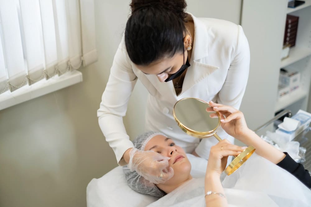 Endolifting facial láser