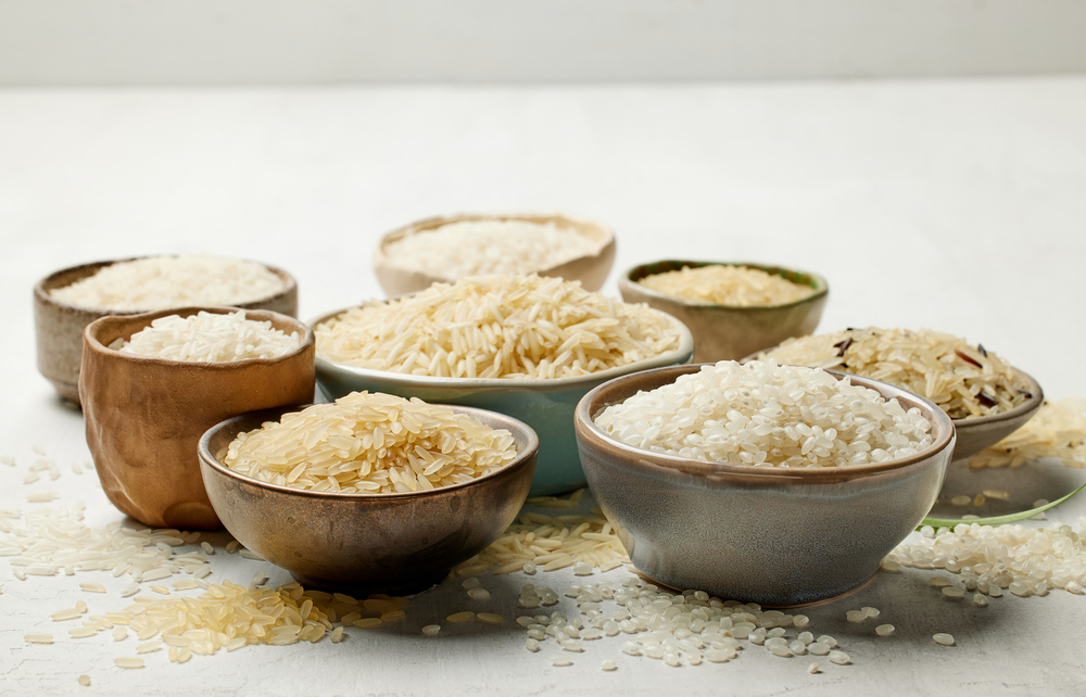 El arroz blanco