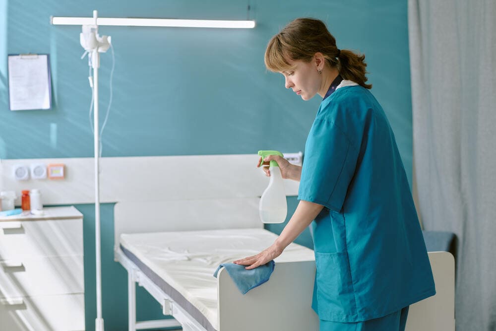 servicio de limpieza profesional para centros médicos